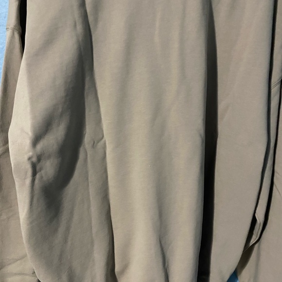 Fear of God Essentials Tan Long Sleeve Polo - Picture 9 of 12